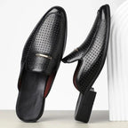 Stefano Men's Genuine Leather Mules