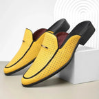 Stefano Men's Genuine Leather Mules