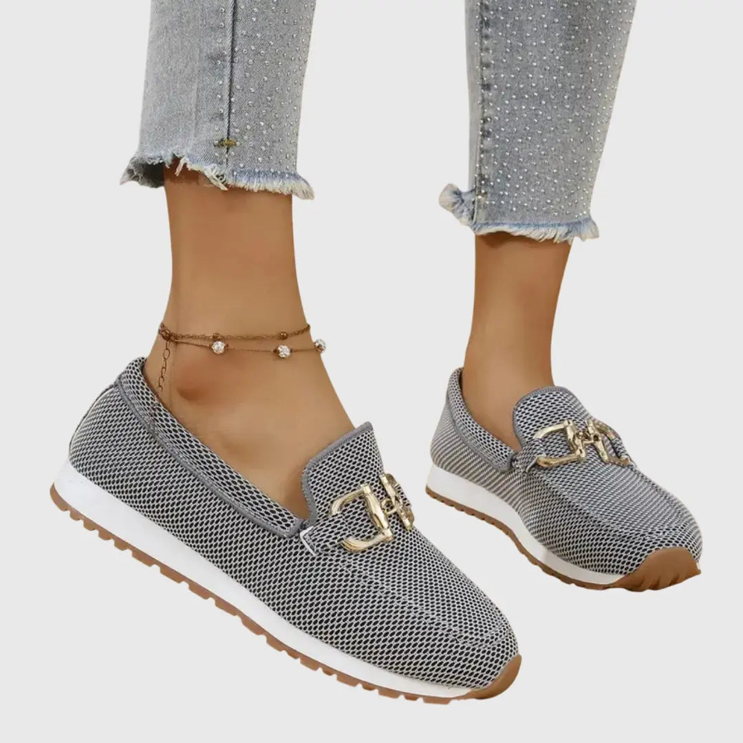 Women's Orthopedic Mesh Loafer Sneakers