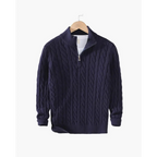 Men's Taebaek Zipped Cable Sweater