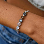This Too Shall Pass Moon Phases Crystal Bracelet - Coco Jewelry