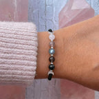 This Too Shall Pass Moon Phases Crystal Bracelet - Coco Jewelry