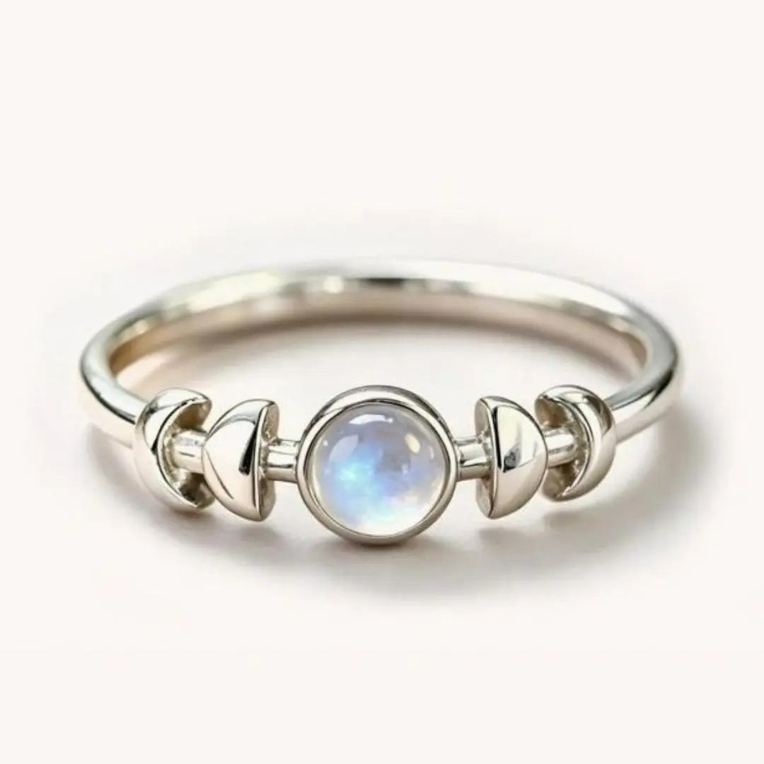 This Too Shall Pass Moon Phases Ring - Coco Jewelry