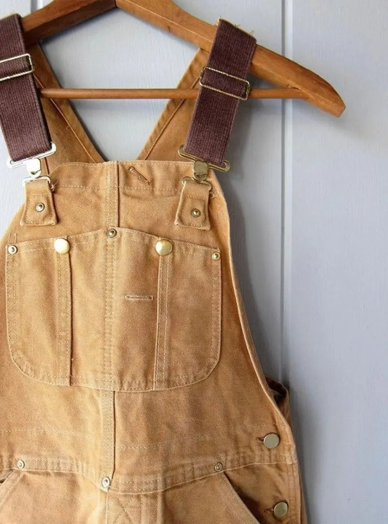 Duck Bib Overalls Canvas Workwear Dungarees