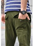 Men's Straight Casual Pants Inspired by OG-107 Fatigue Pants