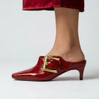 Vera Women's Buckle Accent Mule