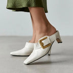 Vera Women's Buckle Accent Mule