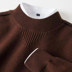 Wellington Men's Textured Knit Sweater