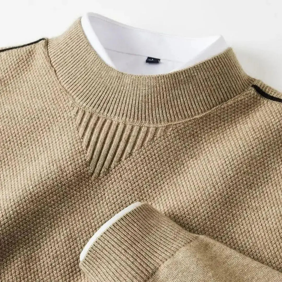 Wellington Men's Textured Knit Sweater