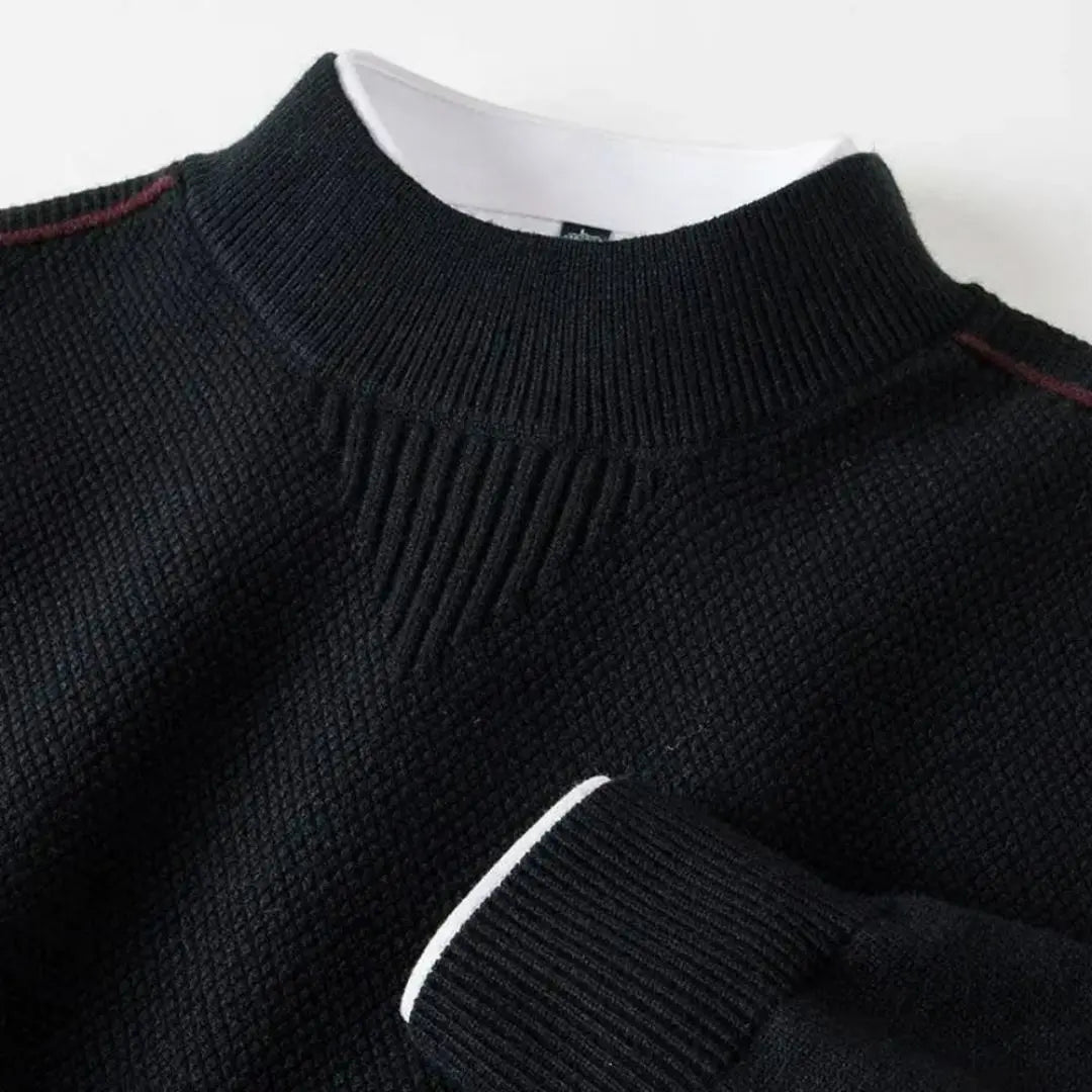 Wellington Men's Textured Knit Sweater