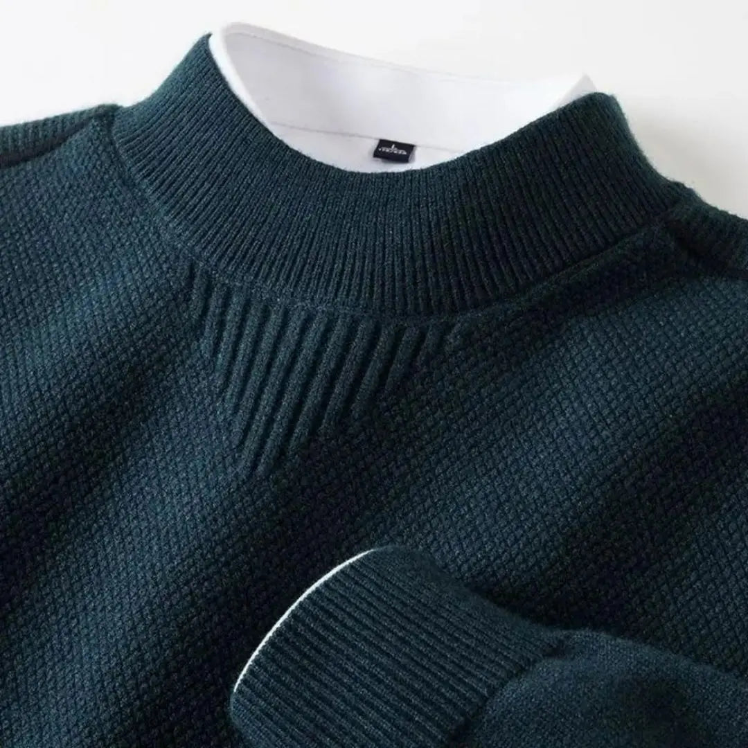 Wellington Men's Textured Knit Sweater