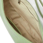 Women's Genuine Leather Dumpling Saddle Bag