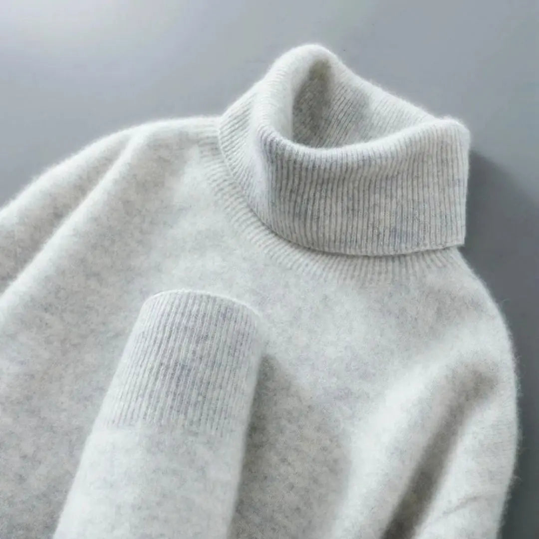 Woodfield Men's Tailored Wool Turtleneck