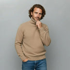 Woodfield Men's Tailored Wool Turtleneck