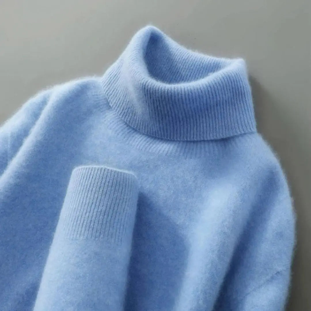 Woodfield Men's Tailored Wool Turtleneck