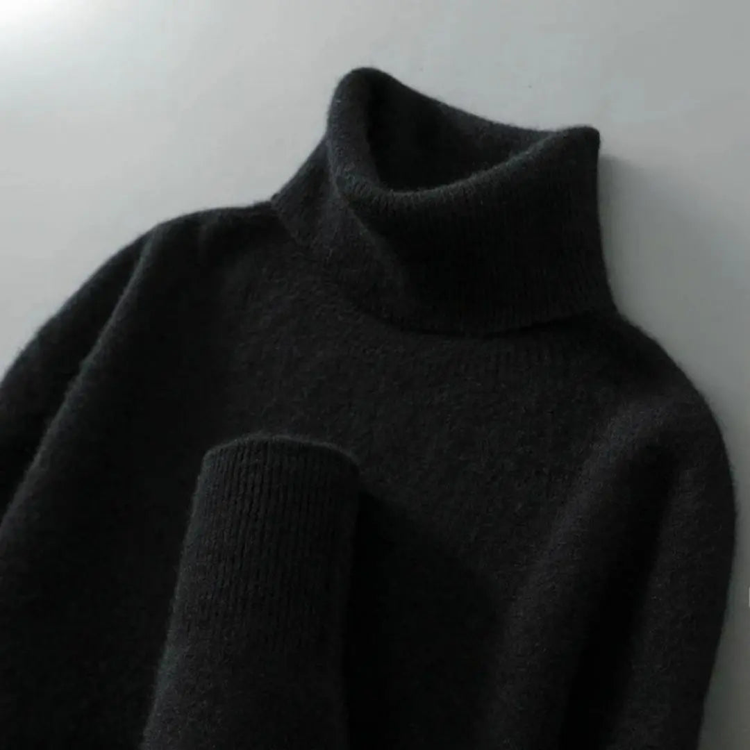 Woodfield Men's Tailored Wool Turtleneck